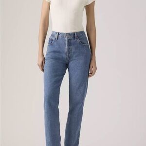 Levi's 501 Women's Straight Leg Blue Jeans, 28x30